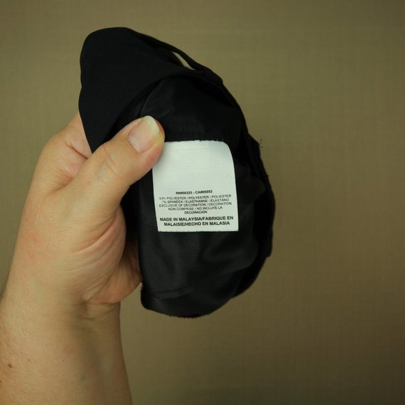 Nike Golf Dri Fit Modern Rise Tech Skort Women's Size 4 Black Zip Pockets - Picture 6 of 9